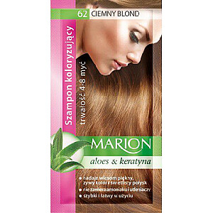 Shampoo Marion dėmių 4-8 valiklis Nr. 62 tamsiai blondinas 40 ml