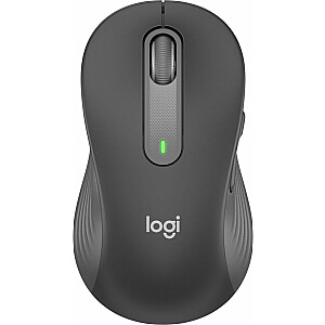 „Logitech M650 L Graphite Mouse“, kairioji (910-006239)