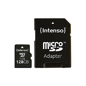 MICRO SDXC 128GB C10 / W / ADAPTER 3413491 INTENSO