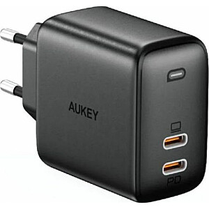 Aukey 2x USB-C įkroviklis (PA-B4S)