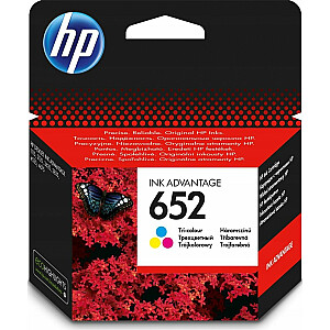 HP 652 spalvotas rašalas (F6V24AE)