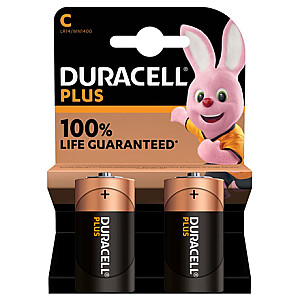Duracell Plus MN1400 C, Alkaline, 2 pc(s)