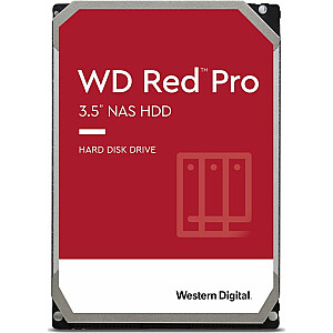 „Western Digital Red Pro 16TB 3.5“ SATA III (6Gb / s) serverio įrenginys (WD161KFGX)